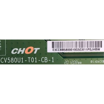 KIT DE TARJETAS PARA TV HISENSE·ROKU TV 4K·UHD·HDR / MAIN 280868 / RSAG7.820.9221/ROH / 280867 / HU58A6109FUWR(1000) / T-CON E3CCBB5800010G / CV580U1-T01-CB-1 / E3CCBB58000 / PANEL HD580X1U91-L1\S1\GM\ROH / DISPLAY CV580U1-T01 / MODELO 58R6E3 58A6109FUWR - Imagen 2